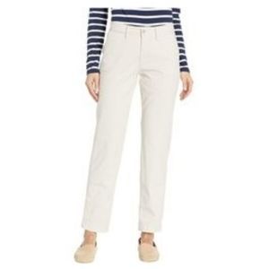 New york Petite Twill Chino Khaki Pants